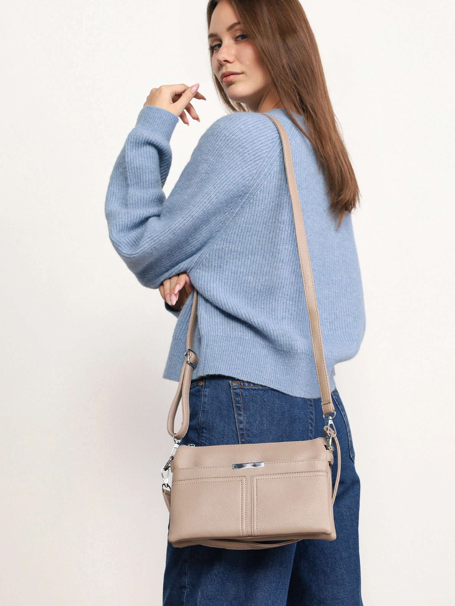 Сумка-кроссбоди со съемной ручкой в ассортименте